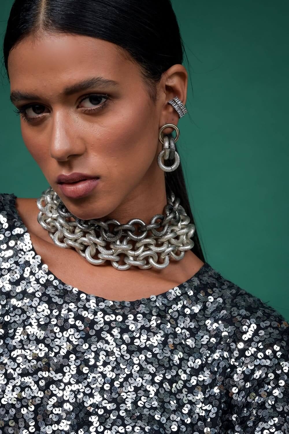 MAXI COLAR ELOS SILVER